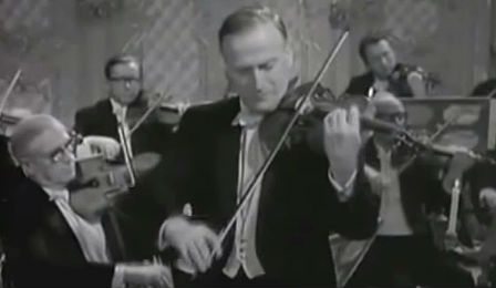 Yehudi Menuhin Karajan Mozart Violin Concerto Video Cover