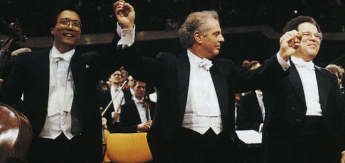 Yo Yo Ma Daniel Barenboim Itzhak Perlman