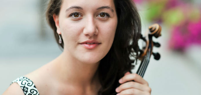 Yolanda Bruno Violinist Canada Cover
