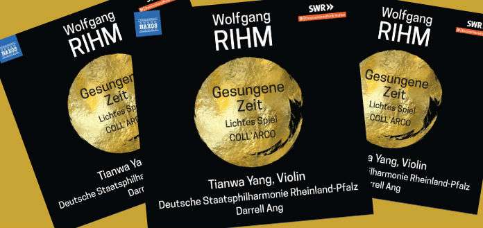 OUT NOW | Chinese Violinist Tianwa Yang's New CD: 'Wolfgang Rihm' [LISTEN] - image attachment