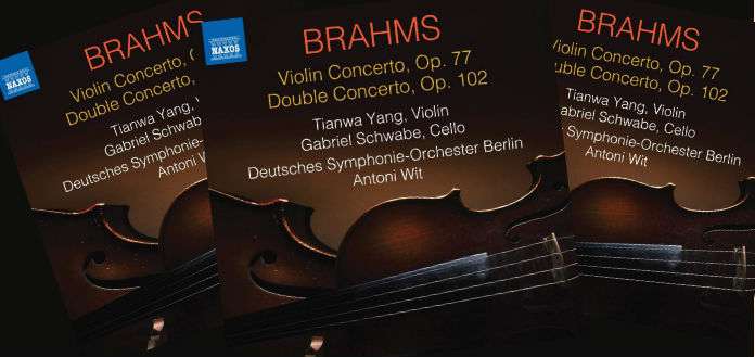 OUT NOW | Violinist Tianwa Yang's New CD: 'Brahms' [LISTEN] - image attachment