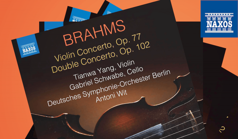 VC GIVEAWAY | Win 1 of 5 Signed Violinist Tianwa Yang New ‘Brahms’ CDs [ENTER] - image attachment