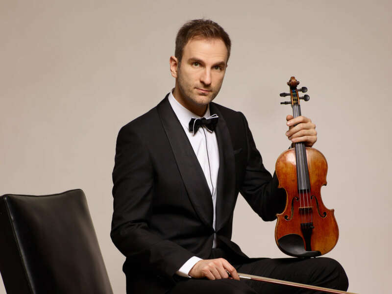 Violinist Stefan Milenkovich