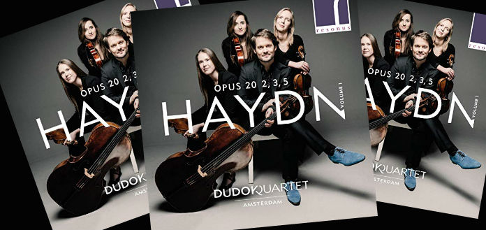 OUT NOW | Dudok Quartet Amsterdam's New CD: 'Haydn Op. 20, Nos. 2, 3 & 5' [LISTEN] - image attachment