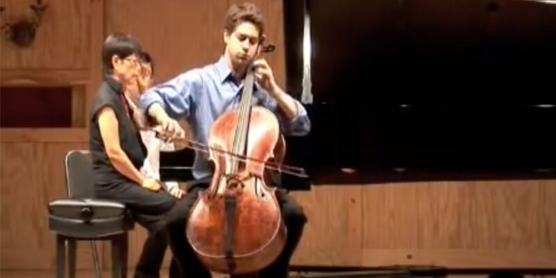 FLASHBACK FRIDAY | Cellist John-Henry Crawford - 17-Years-Old [2010] - image attachment