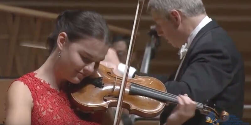 FLASHBACK FRIDAY | Violinist Olga Šroubková - Shanghai Isaac Stern Competition [2018] - image attachment
