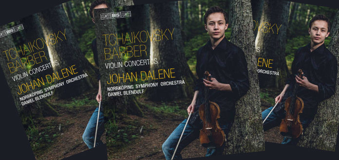 OUT NOW | VC Young Artist Johan Dalene's New CD: 'Tchaikovsky & Barber Violin Concertos' [LISTEN] - image attachment
