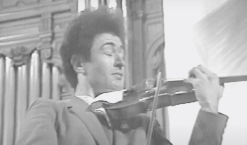 NEW TO YOUTUBE | Ilya Kaler and Anna Balakerskaia – Paganini ‘I Palpiti Variations’ [1986 ARCHIVAL VIDEO] - image attachment