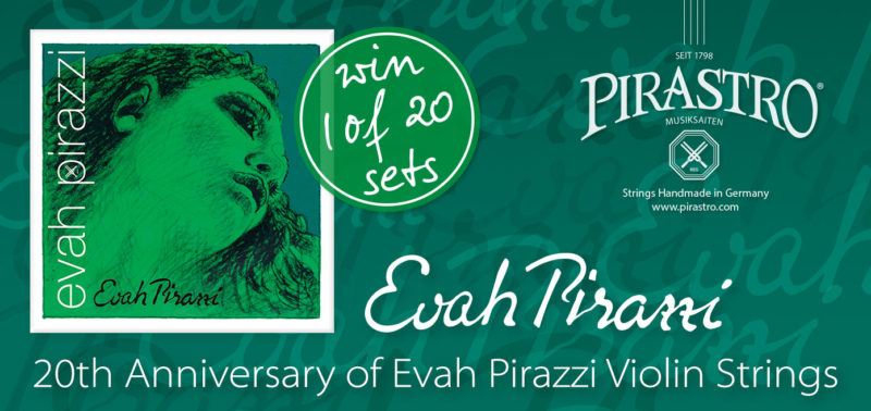 VC GIVEAWAY | Win 1 of 20 Pirastro Evah Pirazzi 20th Anniversary Violin String Sets [ENTER TO WIN] - image attachment