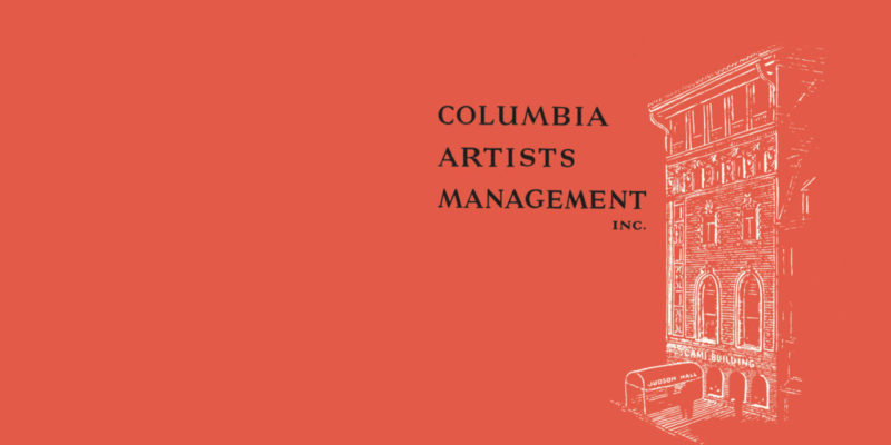 New York's Columbia Artists Management Has Shut Down - image attachment