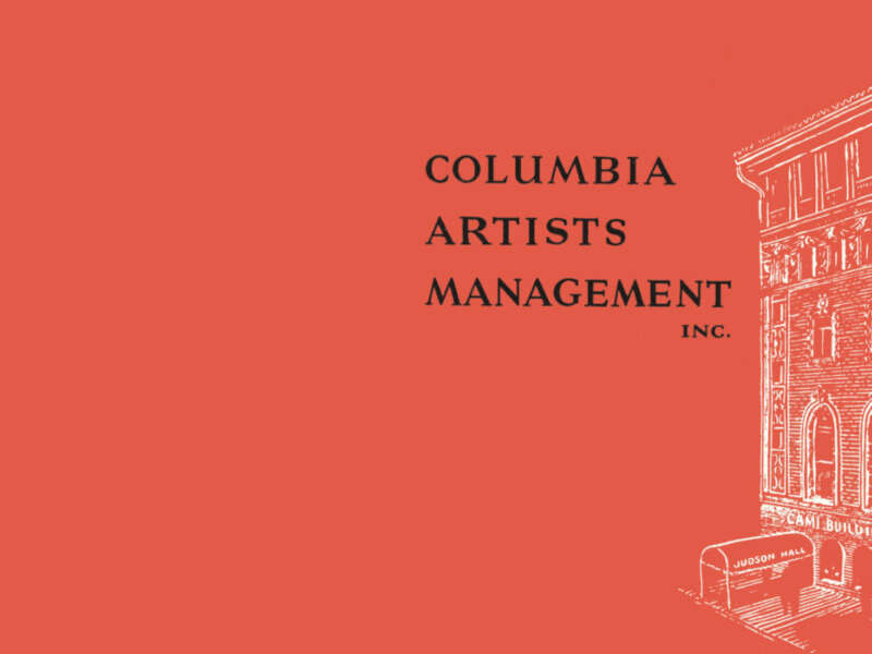 New York's Columbia Artists Management Has Shut Down - image attachment