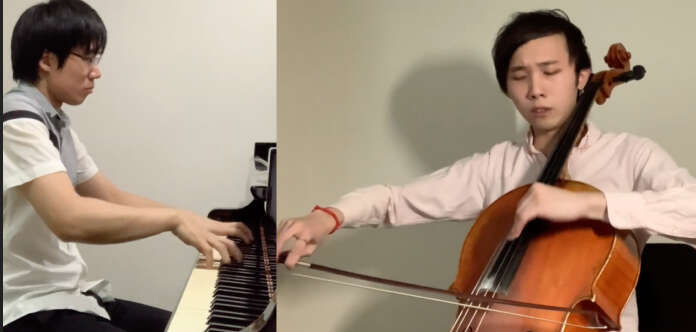 NEW TO YOUTUBE | VC Young Artist Sihao He - Poulenc's 'Les chemins de l'amour' [2020] - image attachment