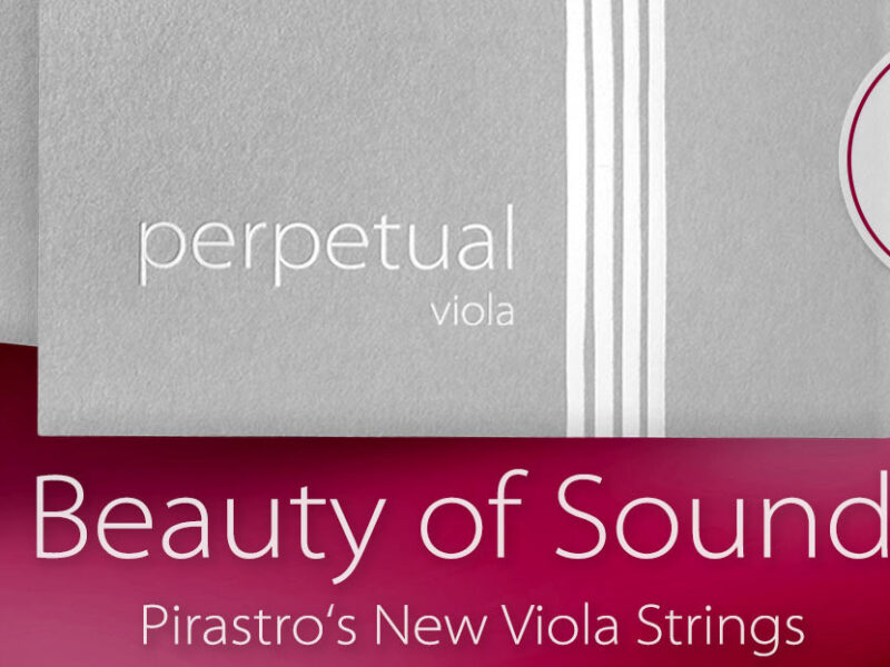 VC GIVEAWAY | Win 1 of 5 Newly-Released Pirastro Perpetual Viola String Sets - image attachment