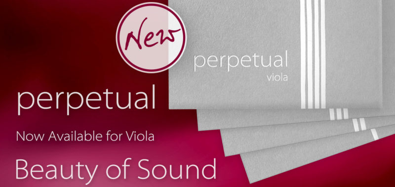 OUT NOW | Pirastro Unveils New Perpetual Viola String Set - image attachment