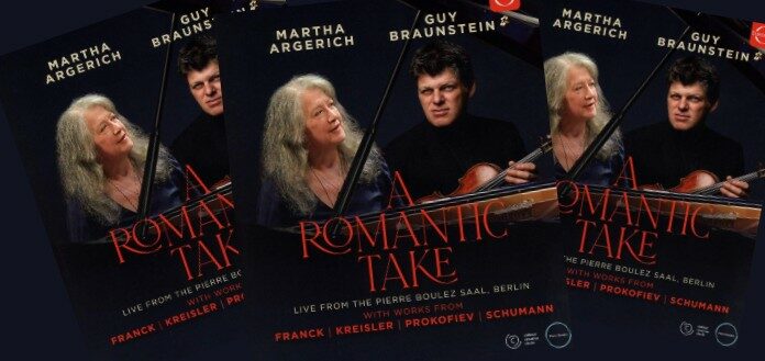 OUT NOW | Guy Braunstein and Martha Argerich's New DVD: "A Romantic Take" - image attachment