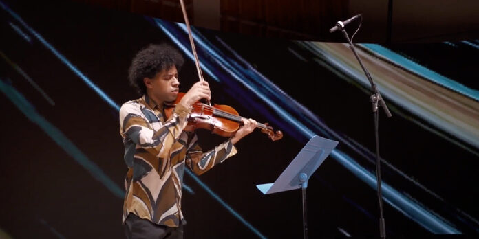 NEW TO YOUTUBE | VC Vanguard Concerts — Jordan Bak Performs Joan Tower's "Wild Purple" - image attachment