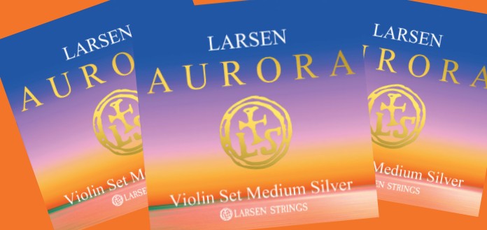 OUT NOW | Larsen Strings Launches New "Aurora" Violin String Set - image attachment