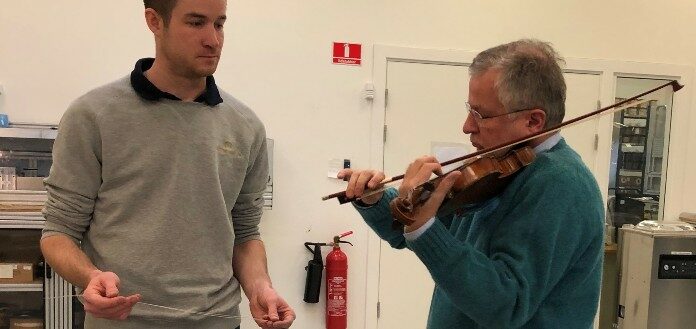 VC INTERVIEW | Ole Wichmann Discusses New Larsen Aurora Violin String Set - image attachment