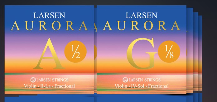 VC GIVEAWAY | Win 1 of 5 Newly-Released Larsen Aurora Violin String Sets - image attachment