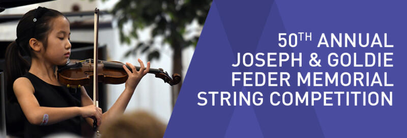 Washington Performing Arts Announces Winners of Feder String Competition - image attachment