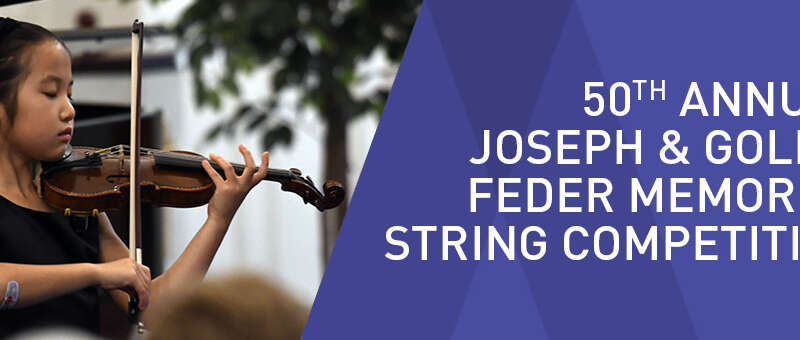 Washington Performing Arts Announces Winners of Feder String Competition - image attachment