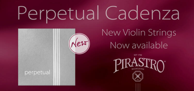 VC GIVEAWAY | Win 1 of 5 Newly-Released Pirastro Perpetual Cadenza Violin String Sets - image attachment