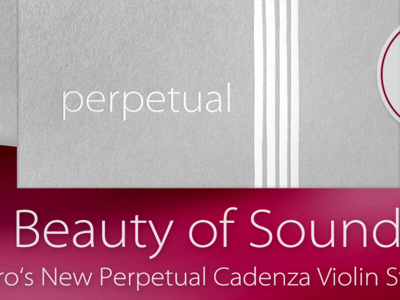 VC GIVEAWAY | Win 1 of 5 Newly-Released Pirastro Perpetual Cadenza Violin String Sets - image attachment