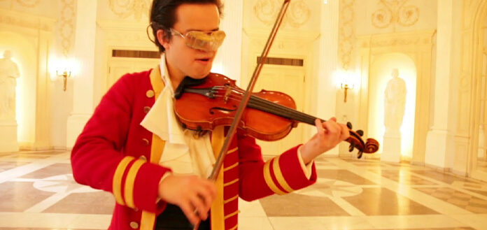 WACKY WEDNESDAY | Violinist Roman Kim — The One Man String Quartet - image attachment