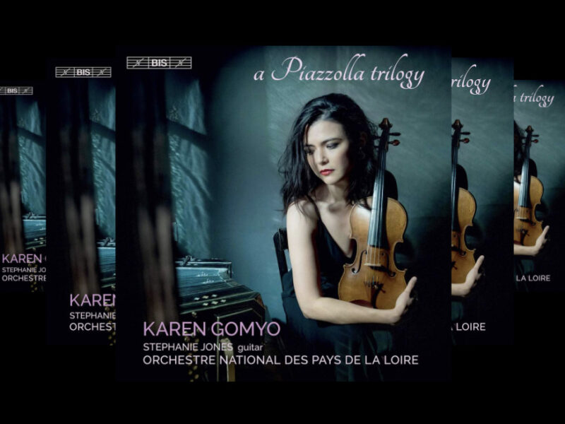 OUT NOW | Karen Gomyo's New CD "A Piazzolla Trilogy" - image attachment