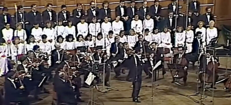 THROWBACK THURSDAY | Vladimir Spivakov Performs Bach Violin Concerto No. 1 - image attachment