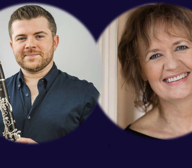 Clarinetist Julian Bliss and composer Sally Beamish
